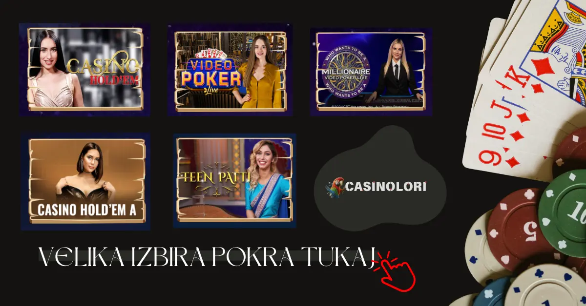 Živo casino - poker