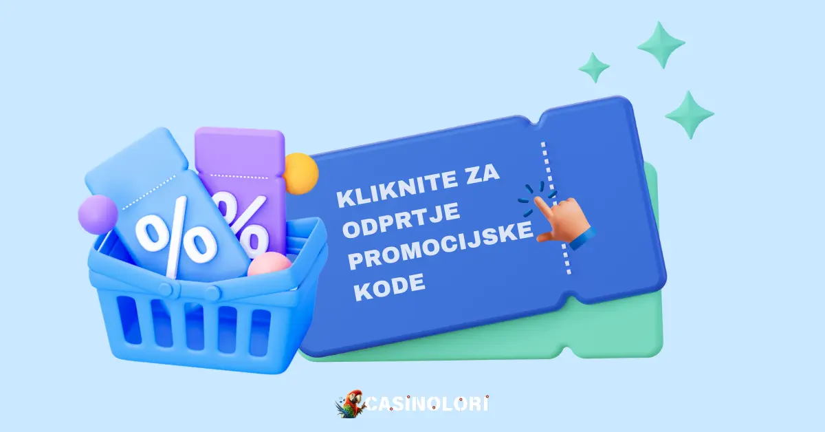 Kliknite za odprtje promocijske kode