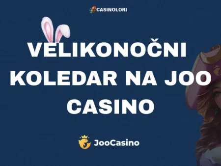 Velikonočni koledar na Joo Casino – 375 FS in 1 500 EUR