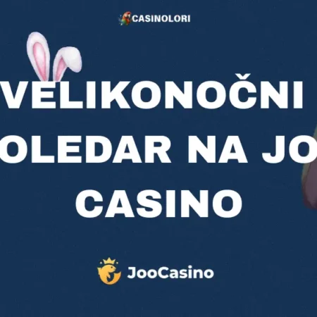 Velikonočni koledar na Joo Casino – 375 FS in 1 500 EUR
