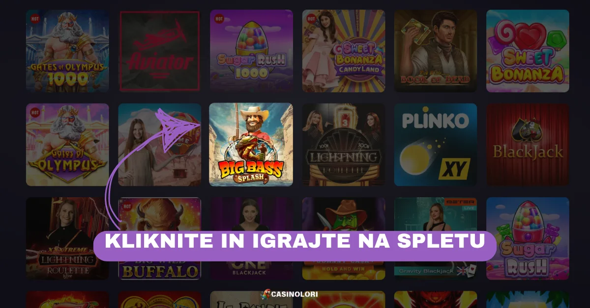 Igre v Playfina Casino