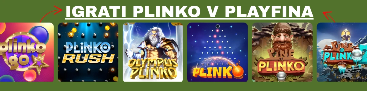 Igrati Plinko v Playfina
