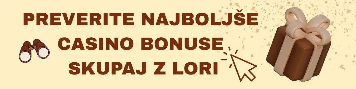 Preverite bonus dobrodošlice
