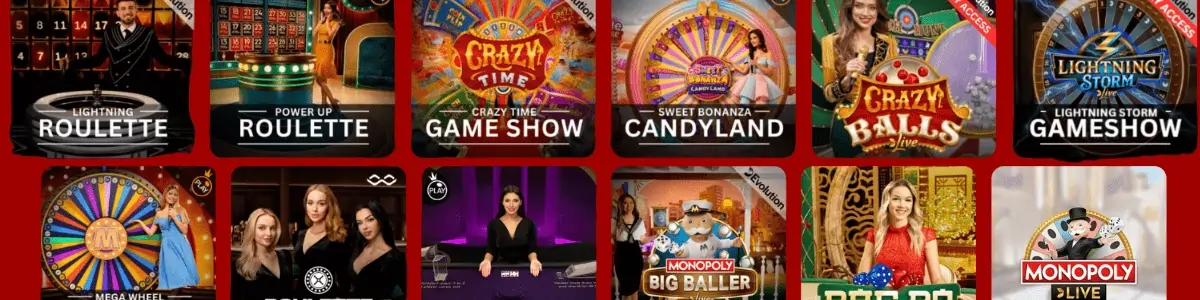 Spinmama live casino igre