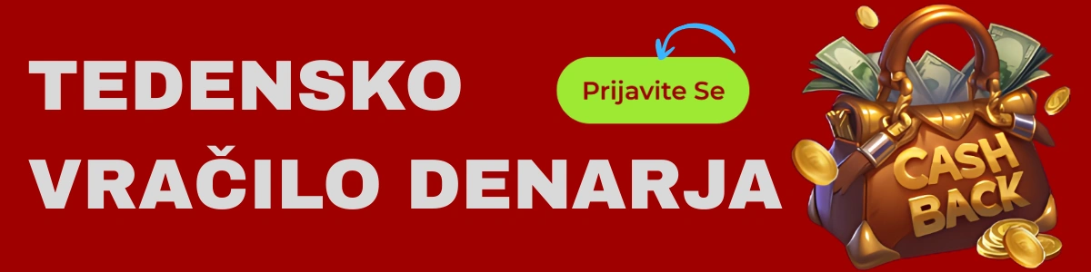 Spinmama tedenski cashback 25 %