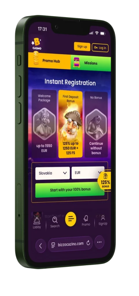 Bizzo Casino app