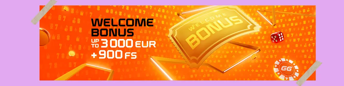 GGBet 900 brezplačnih vrtljajev