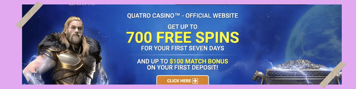 Quatro Casino 700 free spins