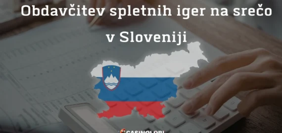Obdavčitev spletnih iger na srečo v Sloveniji v letu 2026
