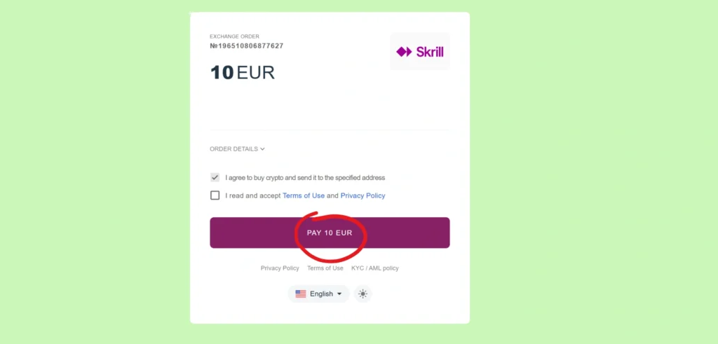 Potrditev online transakcije