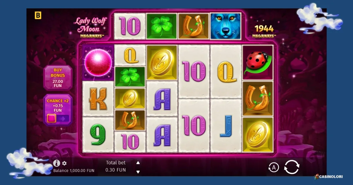 SlotsGem Lady Wolf Moon Megaways