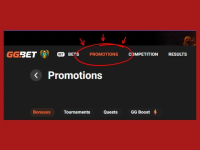 Prejdite v razdelek Promotions