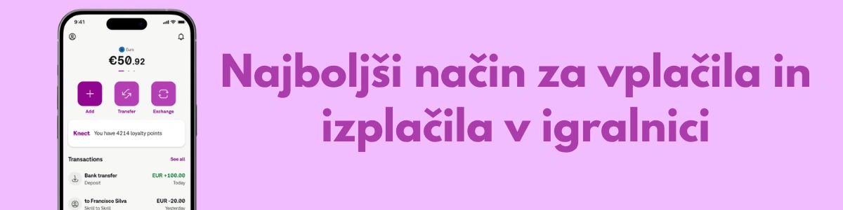 Kako deluje Skrill v spletnih igralnicah