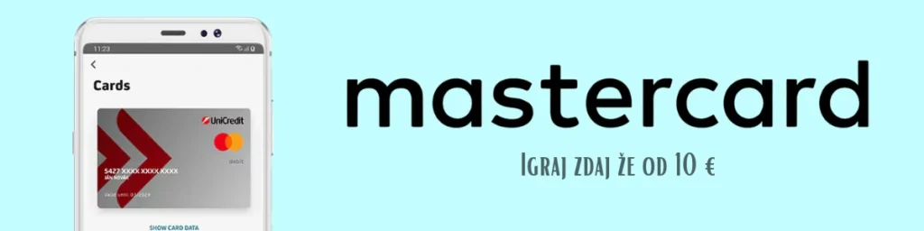 Mastercard spletne igralnice