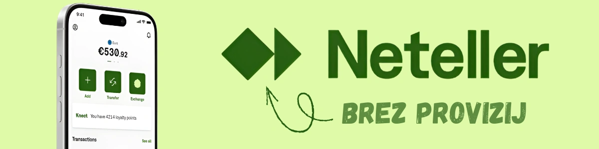 Neteller v spletnih igralnicah